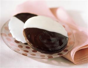 Two Black and White Cookies