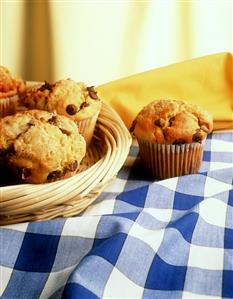 Homemade Chocolate Chip Muffins