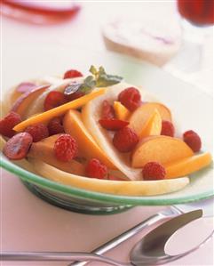 Summer Fruit Salad with Berries