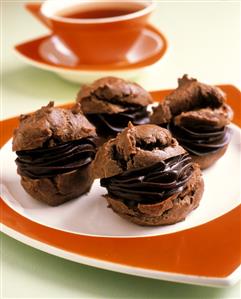 Chocolate Cream Filled Cookies