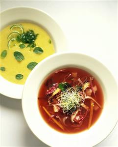 Hot and Sour Cabbage Soup