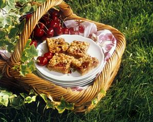 Cherry Dessert Squares