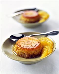 Orange Flan. Receta disponible TR