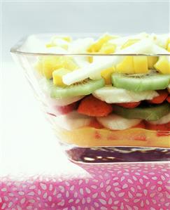 Layered Fruit Salad