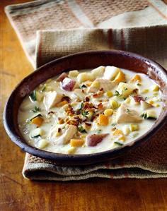 Fish soup with vegetables