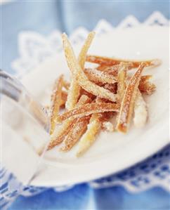 Candied orange peel