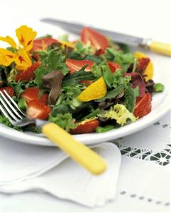 Summer Salad with Strawberries