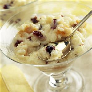 Rice Pudding with Dried Fruits