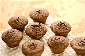 Brownies Baked in Mini Muffin Tins