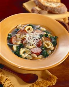 Tortellini and Sausage Soup