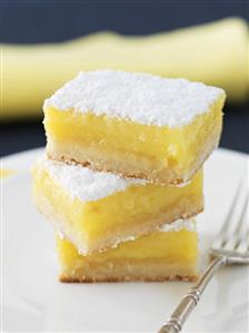 Stack of Lemon Squares