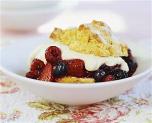 Mixed Berry Shortcake