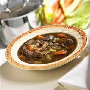 Bowl of Braised Beef Shank Stew