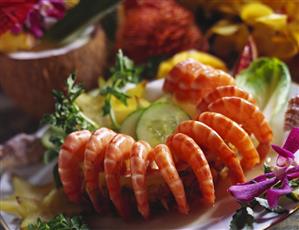 Tropical Shrimp Appetizer