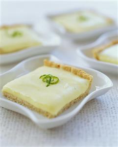 Key Lime Tart Squares