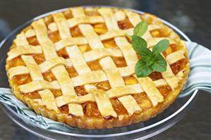 Lattice Top Apricot Crostata