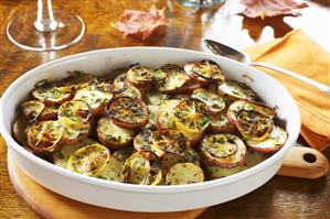 Red Potato and Lemon Bake