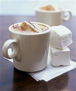 Mug of Hot Chocolate with Homemade Marshmallows