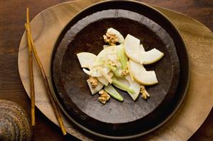 Asian Pear and Walnut Salad