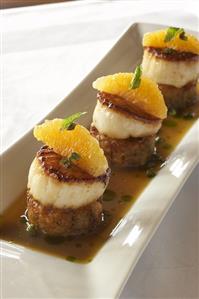 Citrus Scallop Hors d'oeuvres