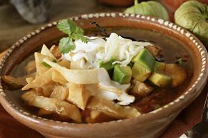 Bowl of Tortilla Soup