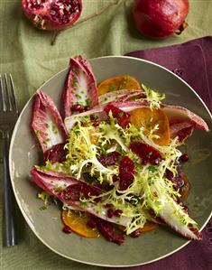 Mixed Green and Pomegranate Salad