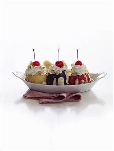 Banana Split on White