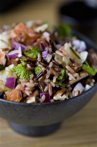 Wild Rice Salad with Citrus Fruit and Herbs