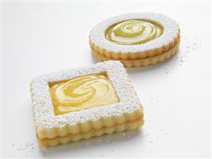 One Lemon Filled Cookie; One Key Lime Filled Cookie