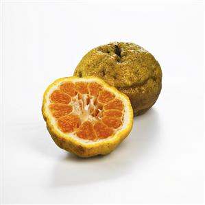 Ugli Fruit, Halved and Whole