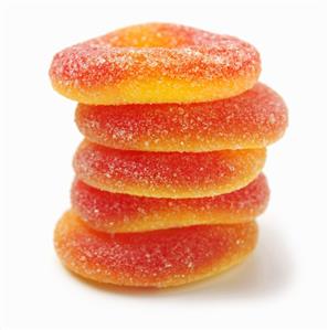 Gummy Candy Peach Rings