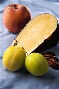 Dry Jack Cheese with Fruit and Pecans