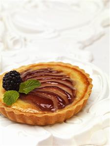 Individual Pear Tart