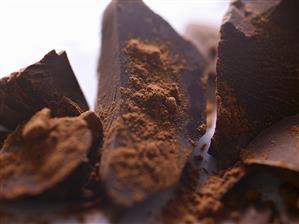 Dark Chocolate Chunks with Cocoa Powder