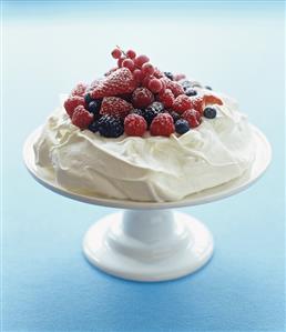 Mixed Berry Pavlova