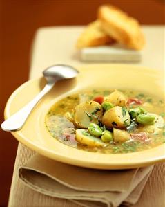 Potato and Bean Soup