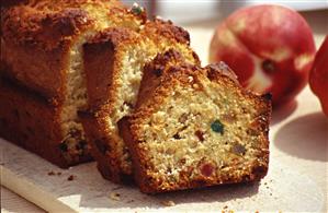 Plumcake de frutas confitadas. Receta disponible.