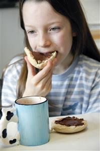 Girl breakfast.  