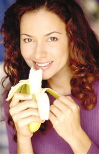 Woman banana  