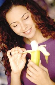 Woman banana  