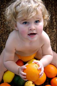 Baby citrus fruits  