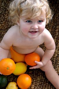 Baby citrus fruits  