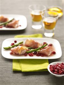 Raviolis de foie con cranberries (arandanos rojos). Receta disponible TR.