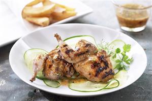 Codornices con especias dulces. Receta disponible. Paso a paso disponible. 
Quails with Sweet Ápices.