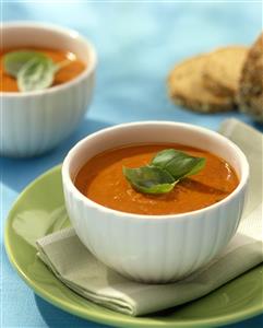 Sopa de tomates y melon. Receta disponible TR. 
Tomato and Melon Soup