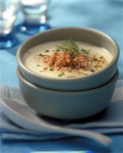 Sopa de hinojo y jamon. Receta disponible. 
Fennel and Ham Soup