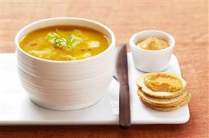 Sopa de pescado. Receta disponible. 
Fish Soup.  