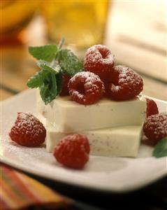 Nata cocida con frambuesas. Receta disponible.
Whip Cream cooked with Raspberries. 
