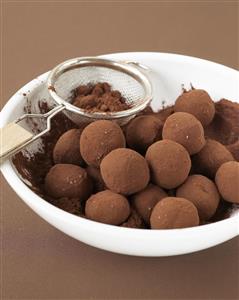 Trufas. Receta disponible.
