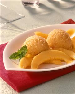 Sorbete de melon. Receta disponible. Paso a paso disponible.
Melon Sorbet.